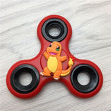 Plastic Cartoon Poke Super Heroes Avengers Kitty Pig EDC Figure Fidget figuretips Hand Spinner tops Anti Stress toys - spincart