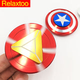 Captain America Ironman EDC Spinner Super Hero Iron Man - spincart
