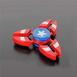 Captain America Ironman EDC Spinner Super Hero Iron Man - spincart