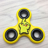 Plastic Cartoon Poke Super Heroes Avengers Kitty Pig EDC Figure Fidget figuretips Hand Spinner tops Anti Stress toys - spincart