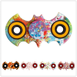 colorful Batman Finger spinner Stainless Steel - spincart