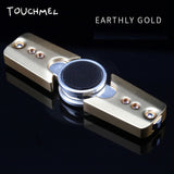 TOUCHMEL Spiner Toy Fidget Spinner Titanium EDC Hand Spinner Stainless Steel to Anti Stress - spincart
