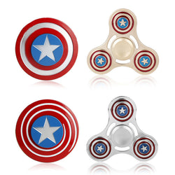 4 Style Captain America Torqbar Fidget Hand Spinner - spincart