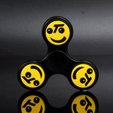 Fidget Spinner emoji Hand Spinner Smiling Face Hand Spinner Tri Fidget Focus Desk Toys - spincart