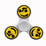Fidget Spinner emoji Hand Spinner Smiling Face Hand Spinner Tri Fidget Focus Desk Toys - spincart