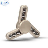 Tri-Spinner Fidget Toys Pattern Metal - spincart