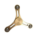 Hand Fingertip Gyro Spinner Triangle Plastic Stainless Steel - spincart