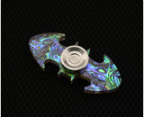 Fidget Spinner Shell Inside Bat Shape Finger - spincart