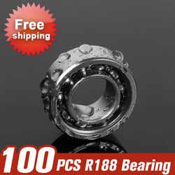 100pcs R188 Bearing For LED Fidget ABS Plastic Fidget Tri Spinner Glow In Dark Tri-spinner Toy Hand Spinner - spincart