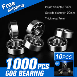 1000pcs 608 Bearing Ball For Tri-Spinner Fidget Plastic Sensory Hand Fidget Spinners Funny Anti Stress Toys Accessories - spincart