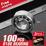 R188 Bearing For Hand Spinner Fidget Spinners Stress Brass Handspinner Focus Keep Kid Toy Anti Stress Toys Accessories - spincart