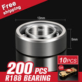 R188 Bearing For Hand Spinner Fidget Spinners Stress Brass Handspinner Focus Keep Kid Toy Anti Stress Toys Accessories - spincart