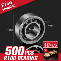 500pcs R188 Bearing For Fidget Toys Pattern Hand Spinner Metal Fidget Spinner ADHD Educational Toy Hobbies Accessories - spincart