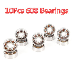 10Pcs Super Fast Skate 608 Bearing For Hand Spinners Fidget Toys Stress Wheel Tri spinner Adult Toy For Children Tri-Spinner - spincart