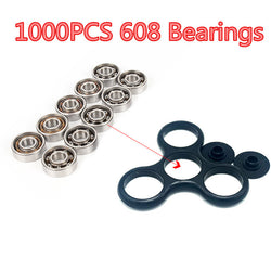 1000Pcs Super Fast 608 Bearing For hand spinners fidget toys tri-spinner fidget spinner glow in the dark batman spiner - spincart