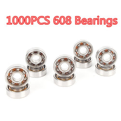 1000Pcs 608 Ball Bearing For hand spinners fidget Adult toys for children handspinner tri-spinner figit tri spinner  game led - spincart