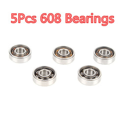 5Pcs 608 Ball Bearing For Metal Led Light Glow In The Dark Batman Game Aluminium Figit Tri Dpinner Hand Spinner Fidget lot Toys - spincart