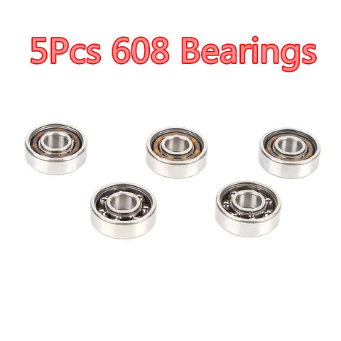 5Pcs 608 Ball Bearing For Metal Led Light Glow In The Dark Batman Game Aluminium Figit Tri Dpinner Hand Spinner Fidget lot Toys - spincart