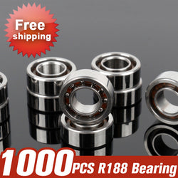 1000pcs R188 Bearing Ball For DIY Fidget Hand Spinner Finger Gyro High Speed Rotary Skateboard Tool Accessories - spincart