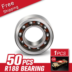 50pcs R188 Bearing Ball For Fidget Spinner Metal Toy Children Skateboard Toys Hardware Tools Accessories - spincart