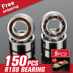 150pcs R188 Bearing Ball For Highspeed Hand Spinner Bearings Roller Rotating Hardware Tools Accessories - spincart