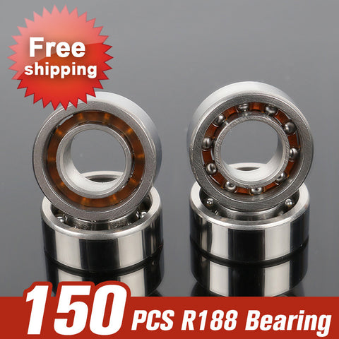 150pcs R188 Bearing For Fidget Spinner Hand Spinners Metal Spaner Fingertip Gyro Spiner Toys For Children Accessories - spincart