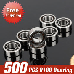 500pcs R188 Bearing For Fidget Spinner EDC Hand Finger Spinner Spin Bearing Toys Kids Adult Fidget Tool Accessories - spincart